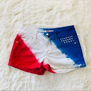 3 for $20 Red white and blue Lei  shorts juniors 3